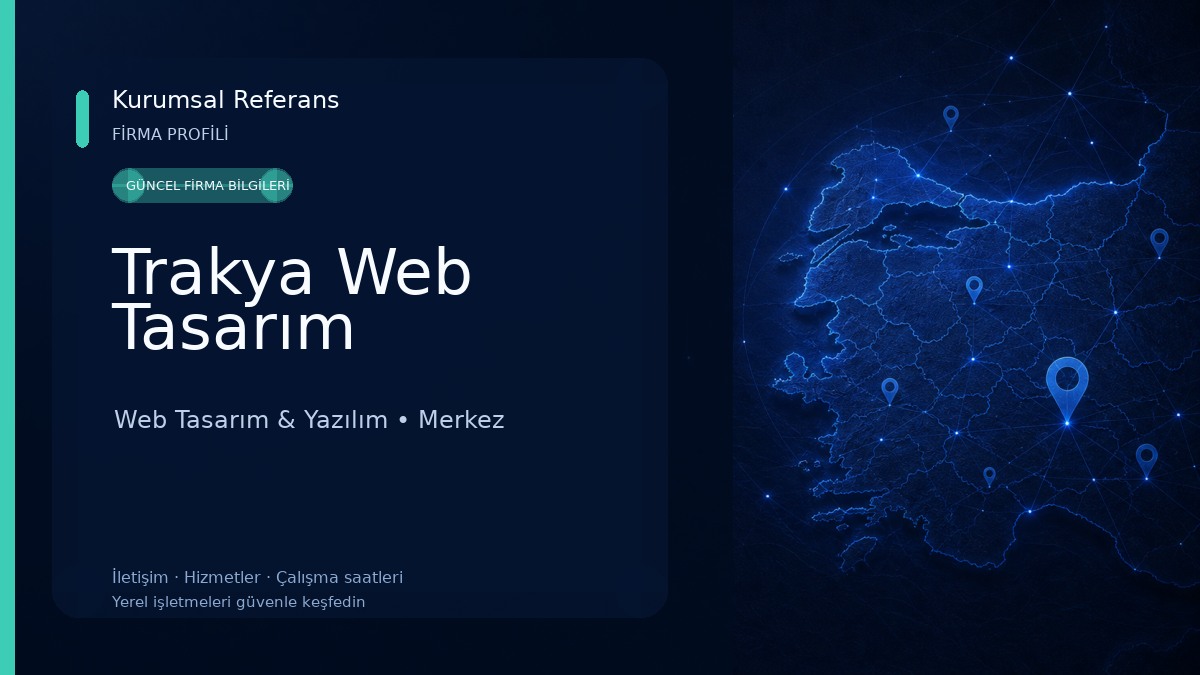 Trakya Web Tasarım