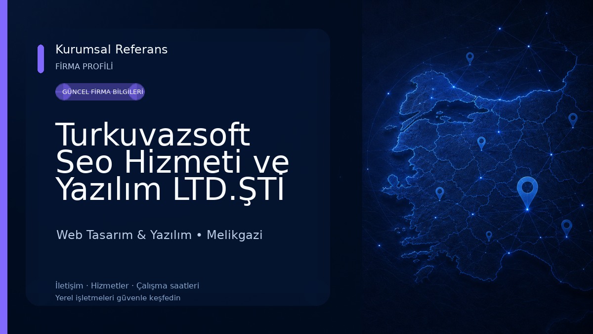 Turkuvazsoft Seo Hizmeti ve Yazılım LTD.ŞTİ Web Tasarım & Yazılım