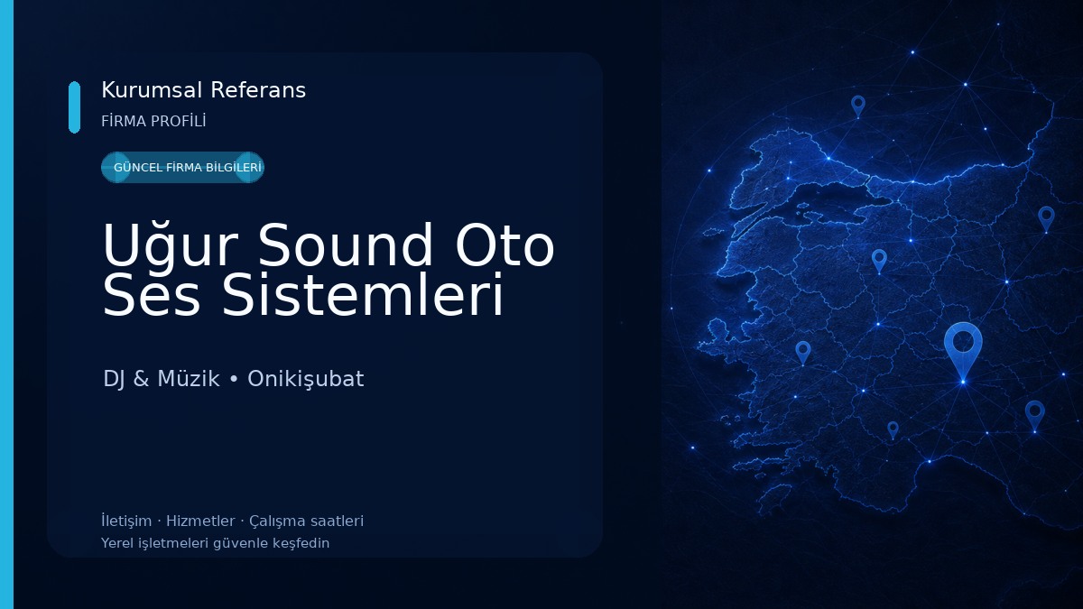 Uğur Sound Oto Ses Sistemleri DJ & Müzik