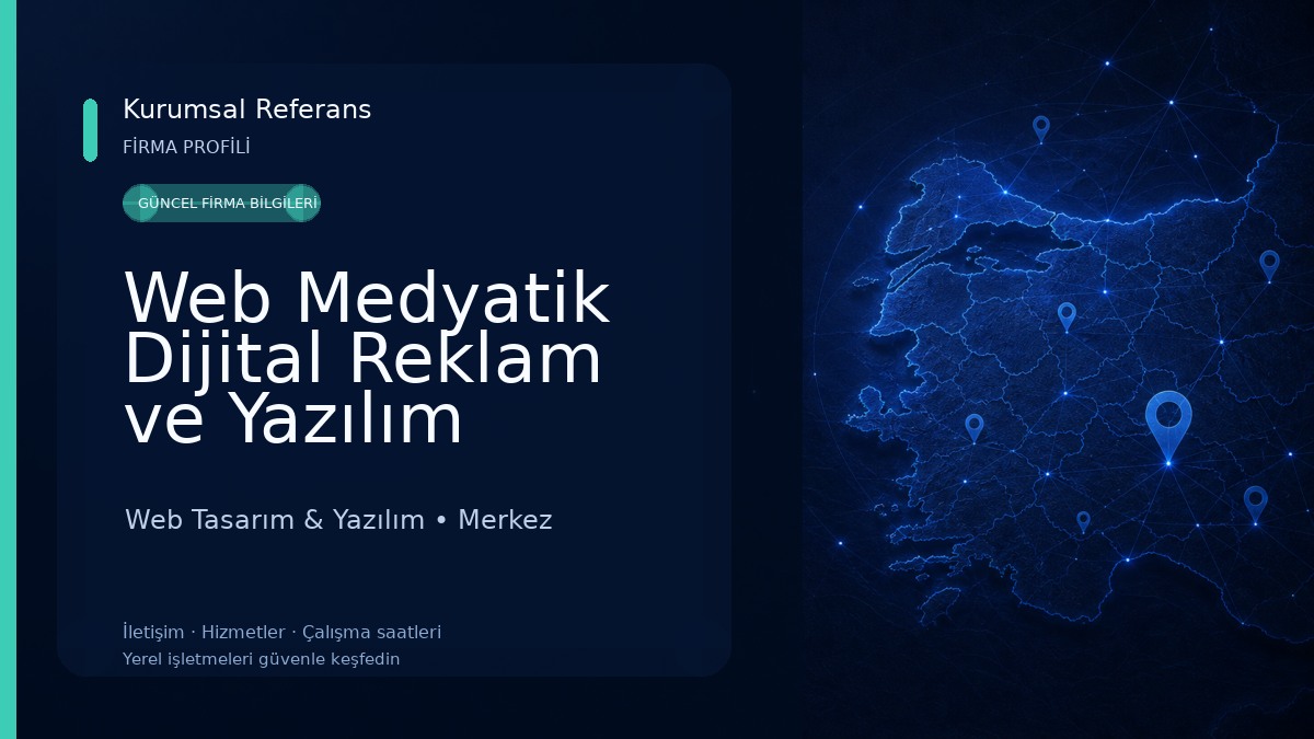 Web Medyatik Dijital Reklam ve Yazılım 