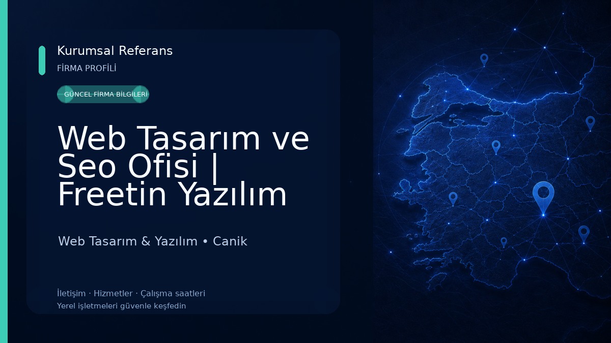 Web Tasarım ve Seo Ofisi | Freetin Yazılım