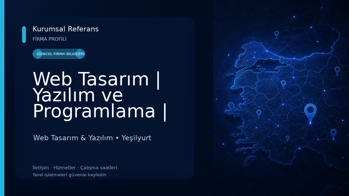 Web Tasarım | Yazılım ve Programlama | SEO Web Tasarım & Yazılım
