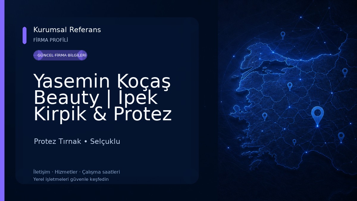 Yasemin Koçaş Beauty | İpek Kirpik & Protez Tırnak Konya