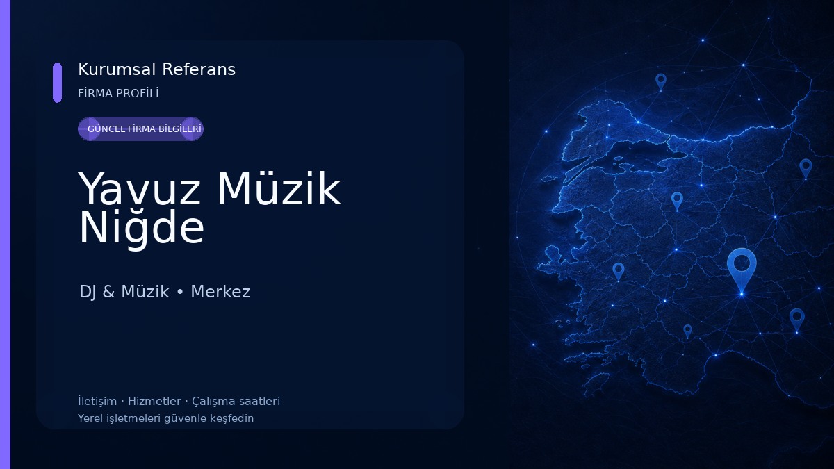 Yavuz Müzik Niğde DJ & Müzik