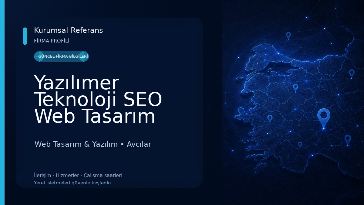 Yazılımer Teknoloji SEO Web Tasarım Web Yazılım Web Tasarım & Yazılım