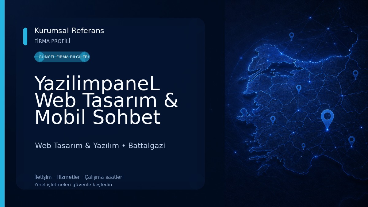 YazilimpaneL Web Tasarım & Mobil Sohbet Sistemleri