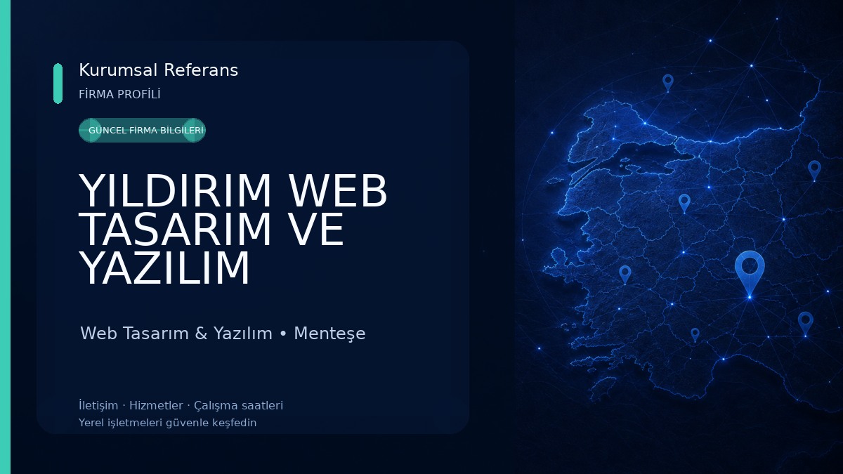 YILDIRIM WEB TASARIM VE YAZILIM Web Tasarım & Yazılım