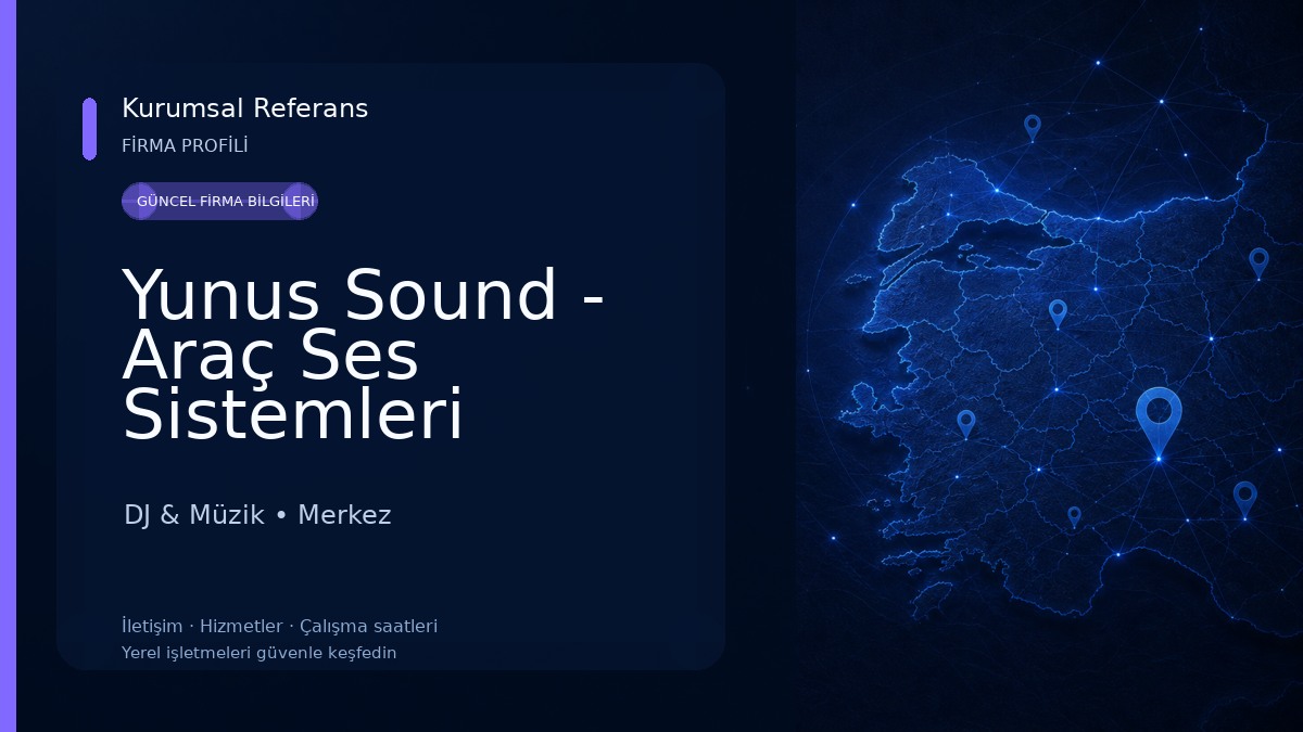 Yunus Sound - Araç Ses Sistemleri