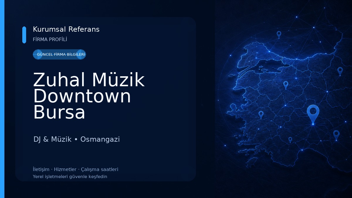 Zuhal Müzik Downtown Bursa DJ & Müzik